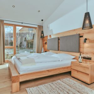 Strandchalet Schlafzimmer