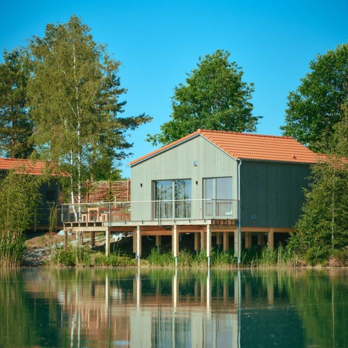 Strandchalet am Steinberger See Chalet Ferienhäuser